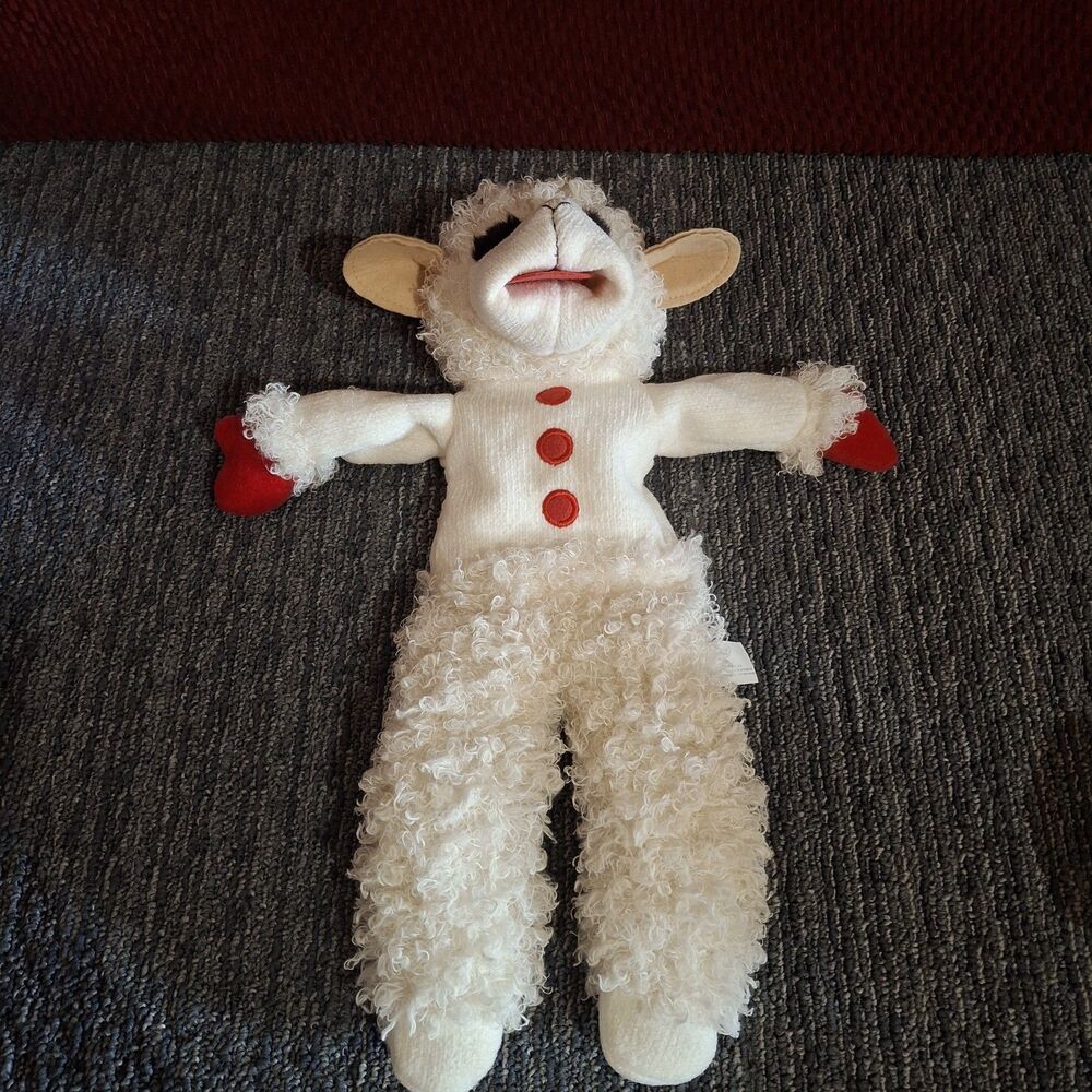 Aurora 2004 Shari Lewis Lamb Chop Hand Puppet Plush TV Show Collectible Toy Rare
